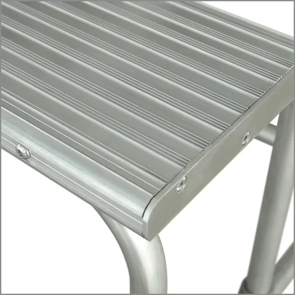 SerDeck SPP-M — Profesyonel Makine Başı Montaj Merdiveni - 25x55cm Kaymaz Yüzeyli Geniş Basamak