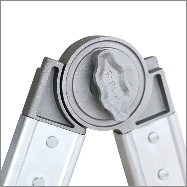 SerFlex SPST — Andamio Plegable Práctico de Mantenimiento Interior - Mecanismo de Bloqueo Positivo de Seguridad
