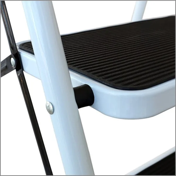 SerHome SPEV-P — Escalera de Tijera Compacta de Aluminio - Larguero Tubular Extruido de Alta Resistencia