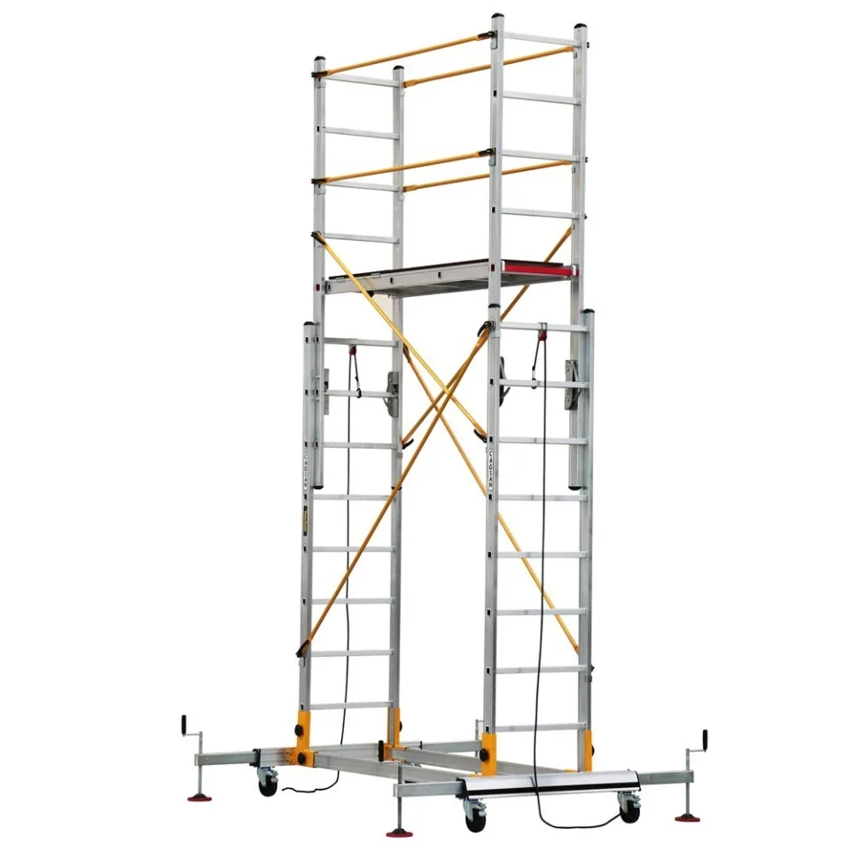SerSafe SPS — Standard Two-Stage Mobile Aluminium Scaffold technical view 2