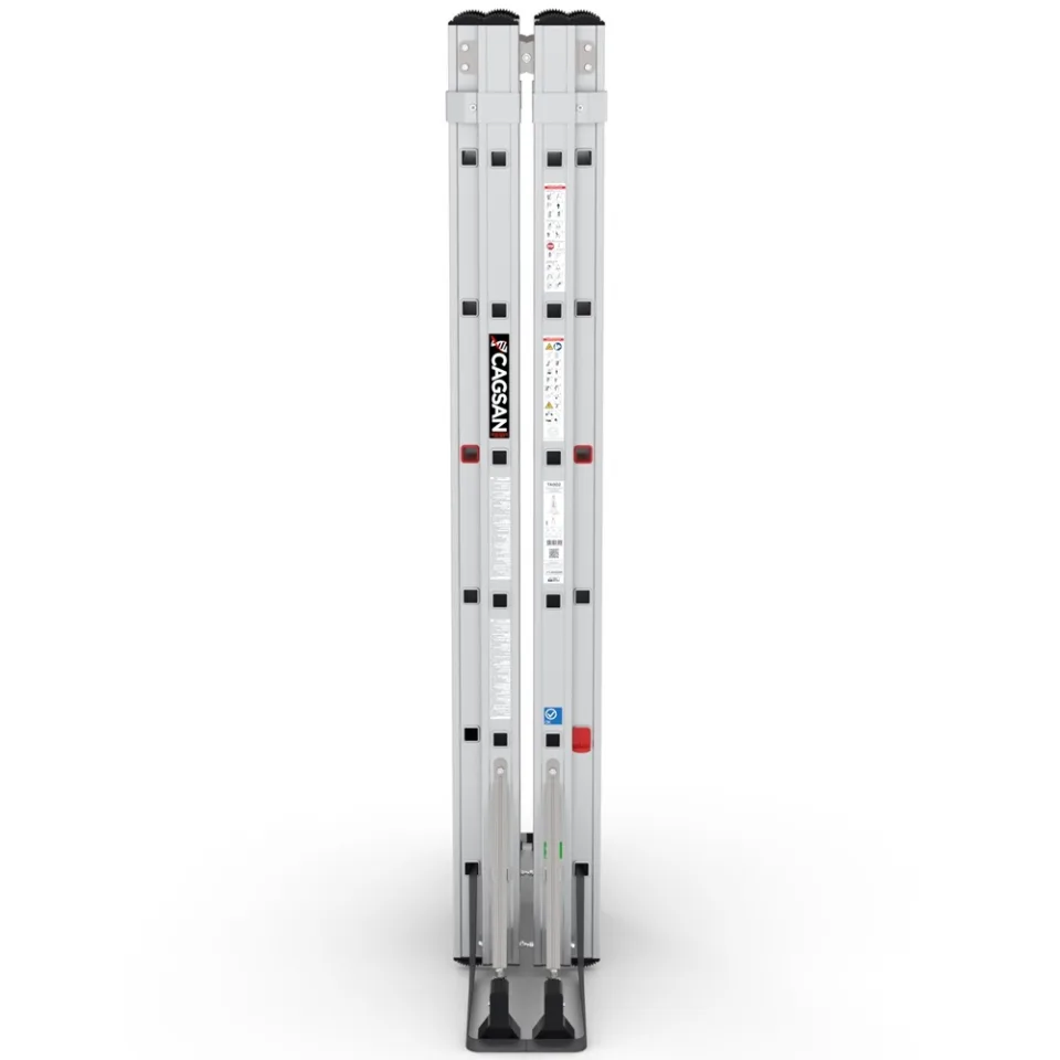 SerStep SP6 — A Tipi Çift Taraflı Sürgülü Merdiven teknik görünüm 3