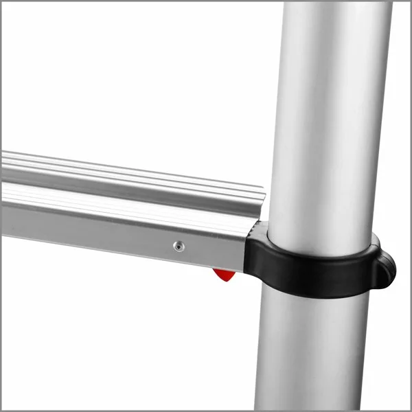 SerStep SPTL — Escalera Telescópica Ultracompacta de Aluminio - Detalle Estructural SPTL-380 #2