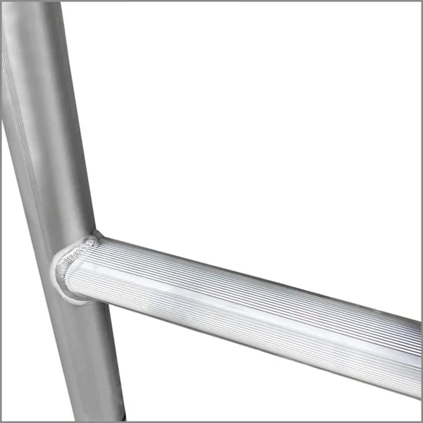 SerUltra SPUL-240SG — Ağır Hizmet Güvenlikli Kule İskele (135x240) - 51x2 mm. Taşıyıcı Profiller ve Basamaklar