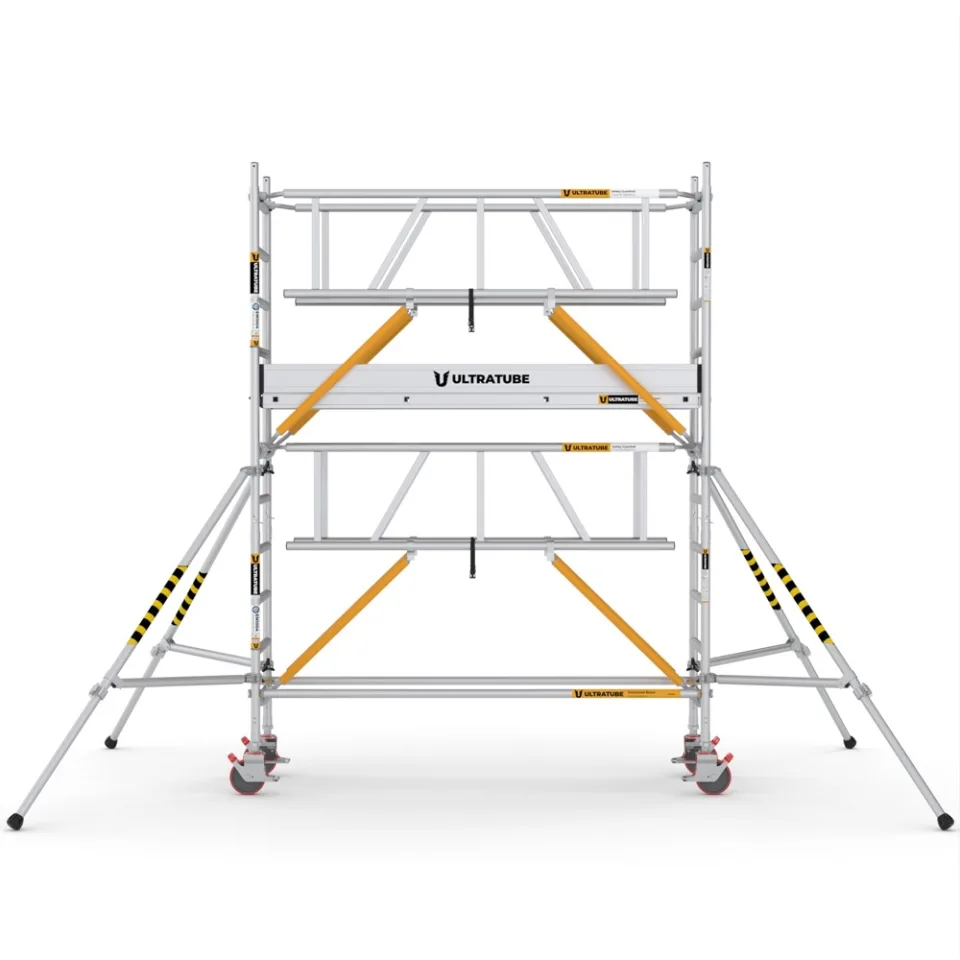 SerUltra SPUS-240SG — Schmales Schwerlast-AGR-Fahrgerüst (75x240) technische Ansicht 2