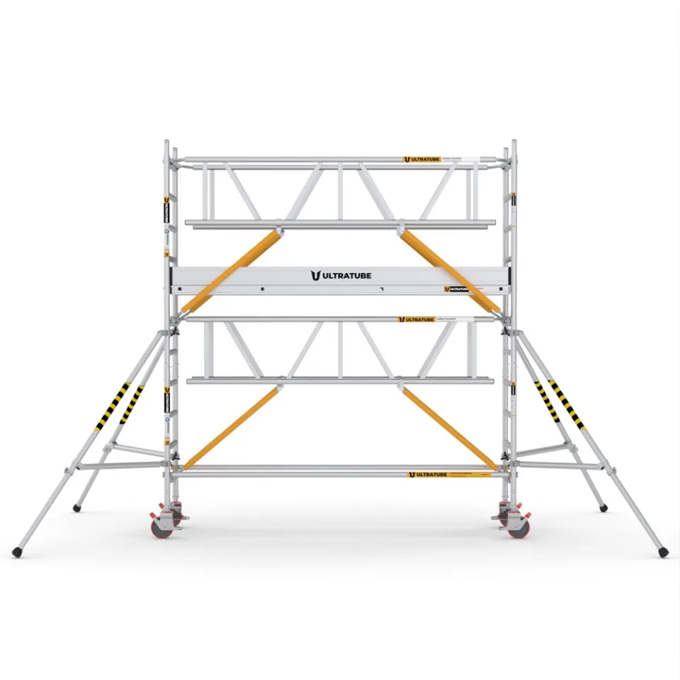 SerUltra SPUS-300SG — Dar Tip Ağır Hizmet Kule İskele (75x300) teknik görünüm 2